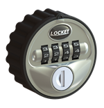 Lockey MC-728 Mechanical Combination Lock W Key Override